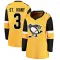 Gold Women's Jack St. Ivany Breakaway Pittsburgh Penguins Alternate Jersey